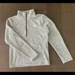 The North Face Gray Quarter Zip